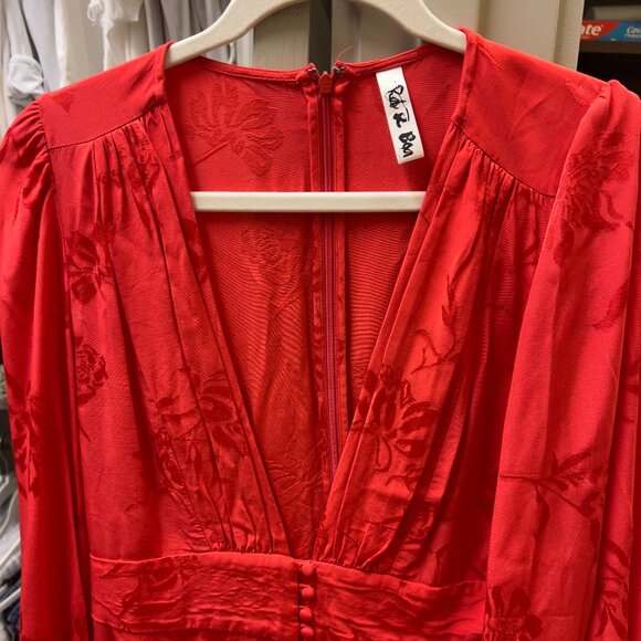 SOLD Rat and Boa Isabella Red Dress - Picture 9 of 9